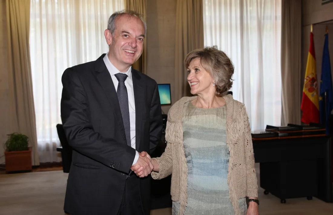 Àlvarez i Carcedo van signar ahir l’acord.