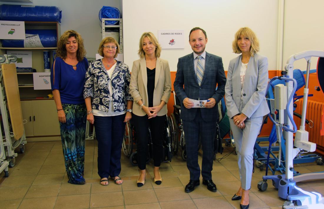ANA/ Inauguració del Banc de Productes de Suport, aquest divendres a l'escola especialitzada Nostra Senyora de Meritxell.