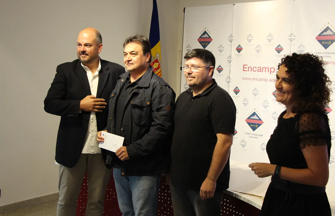 L'entrega dels premis als participants.