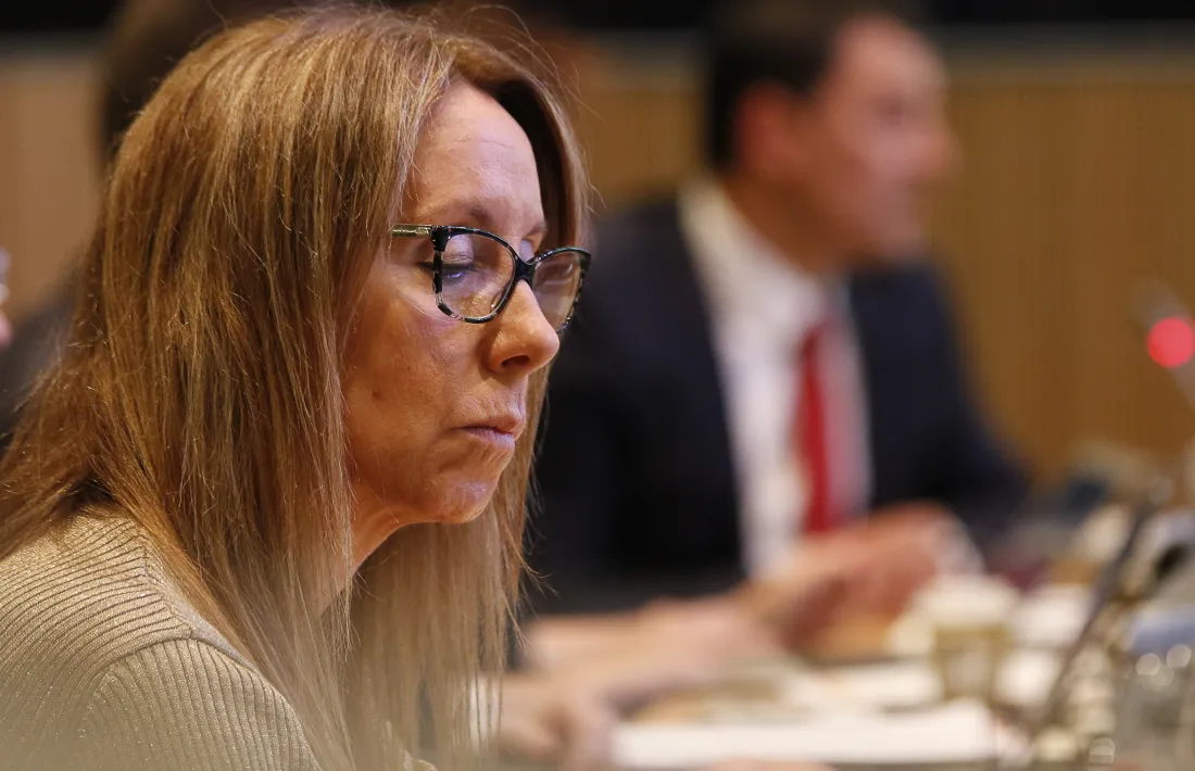 La consellera general independent, Sílvia Bonet, en una sessió parlamentària.