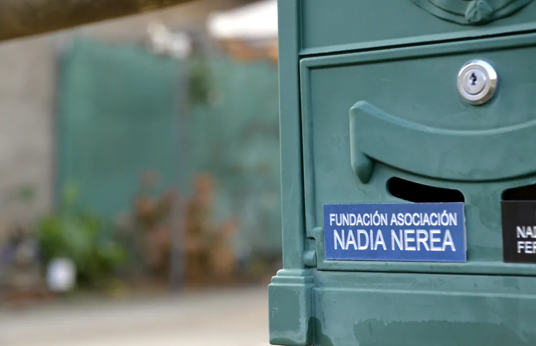 Bústia de la Fundació Nadia Nerea a Fígols, a l’Alt Urgell.
