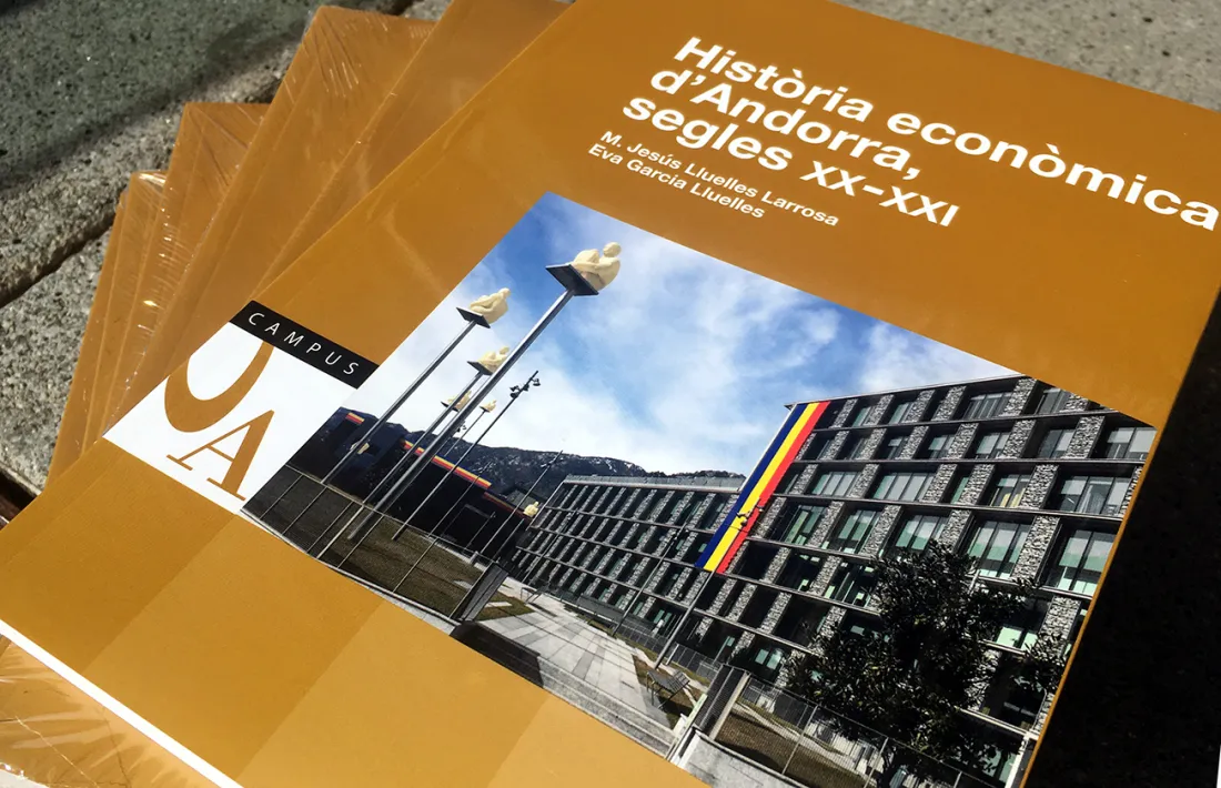 El llibre ‘Història econòmica d’Andorra, segles XX-XXI’.
