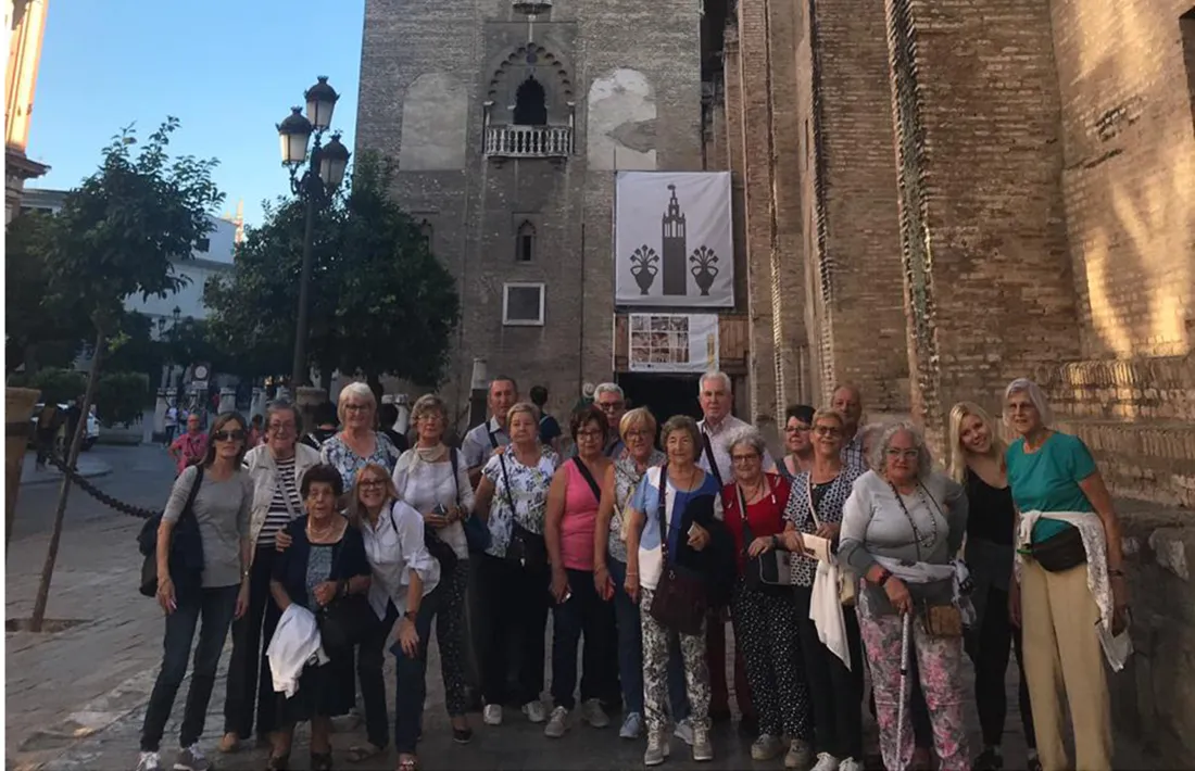 Els padrins de viatge a Sevilla.