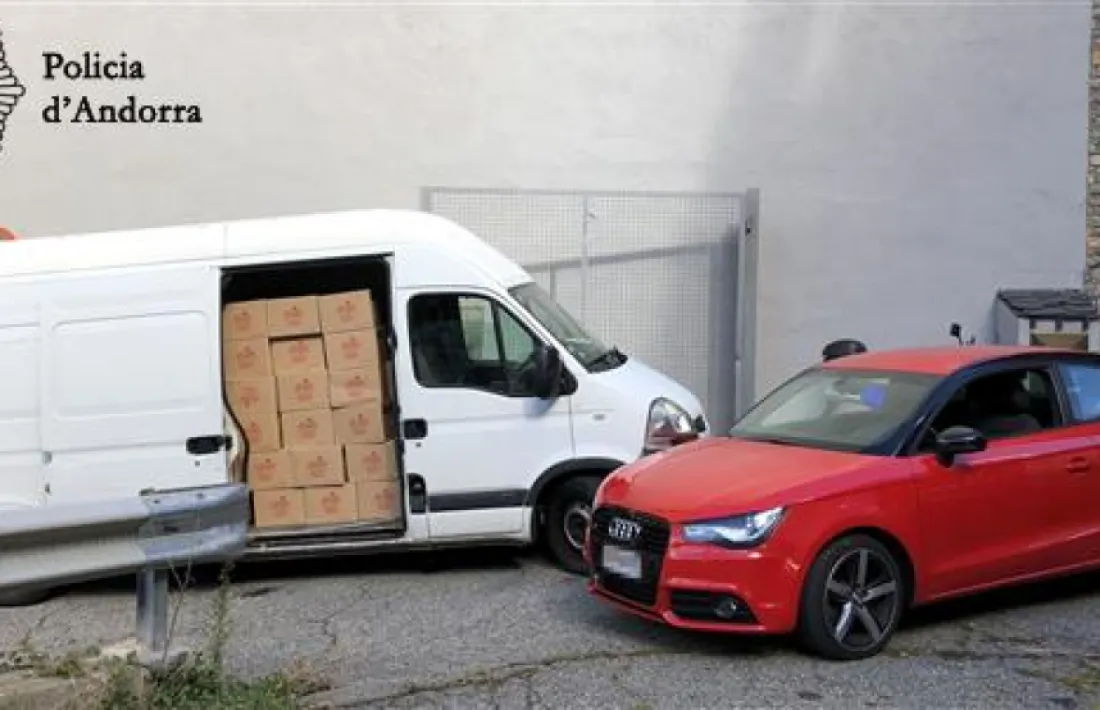 La mercaderia intervinguda en l'operació.