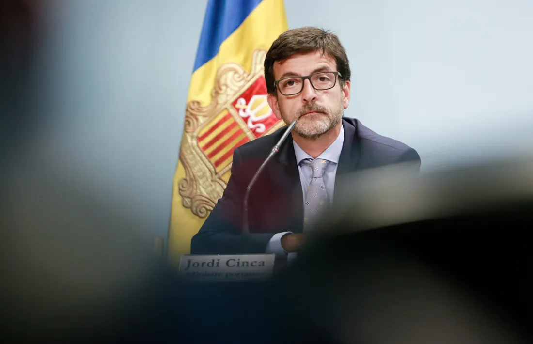 El ministre de Finances i portaveu de l'executiu, Jordi Cinca.