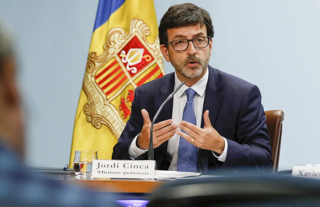 El ministre portaveu, Jordi Cinca.