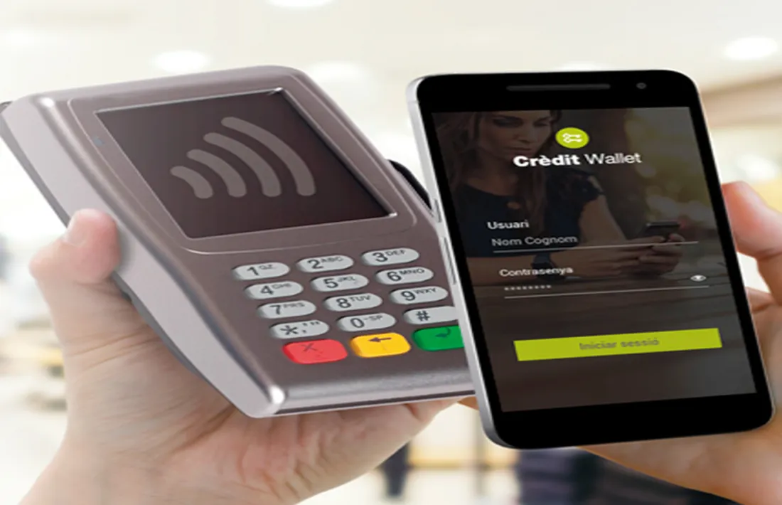 L'aplicació Crèdit Wallet.