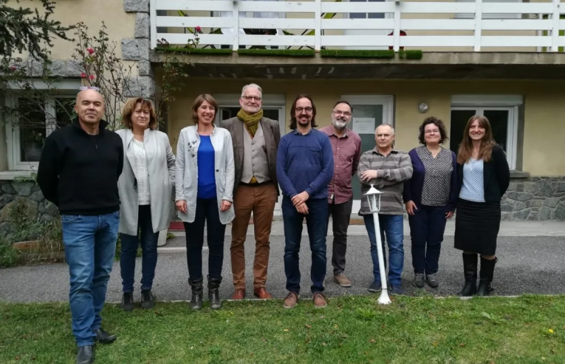 La delegació l'encapçala el director d'Agricultura, Landry Riba.