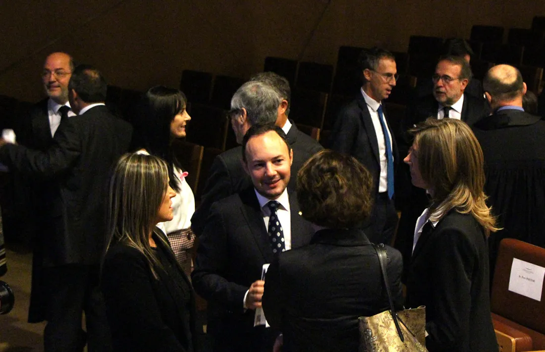 ANA/ El ministre Xavier Espot en l'acte de l'obertura judicial. 