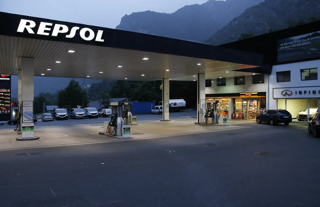 Els fets van passar en la benzinera Repsol de Santa Coloma. 