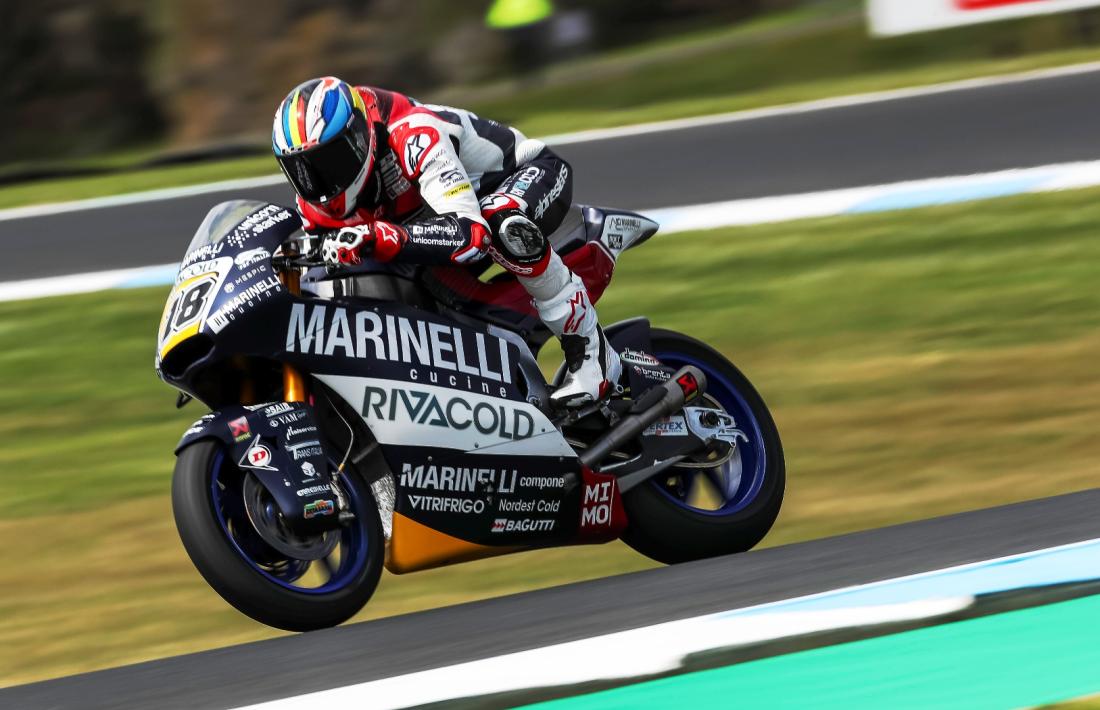 Xavi Cardelús no acaba per una lesió a Phillip Island