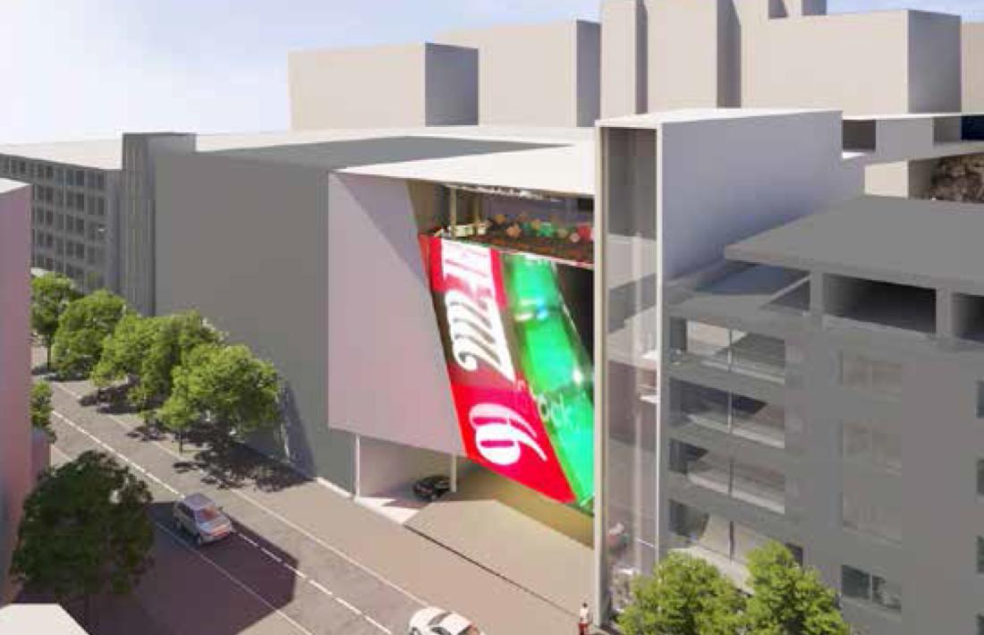  Imatge del projecte que Jocs, SA vol construir al Prat de la Creu.