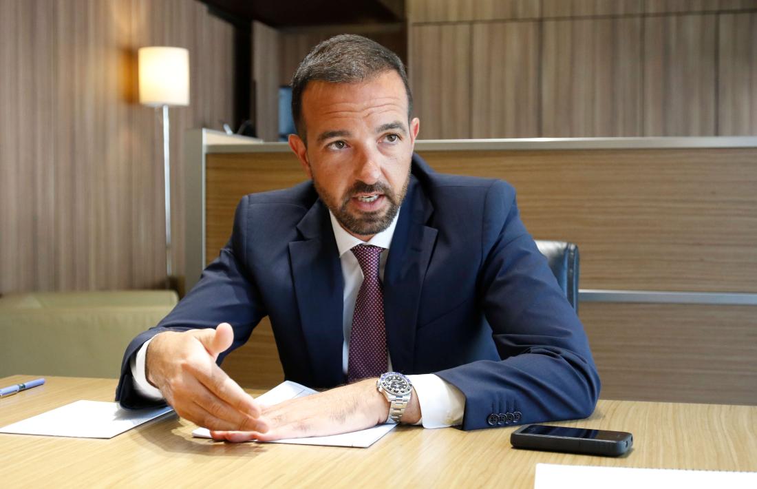 El ministre d'Ordenament Territorial, Jordi Torres.