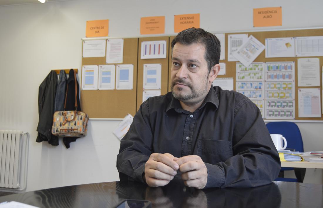 Òscar Fernández és president del Col·legi de Psicòlegs. 