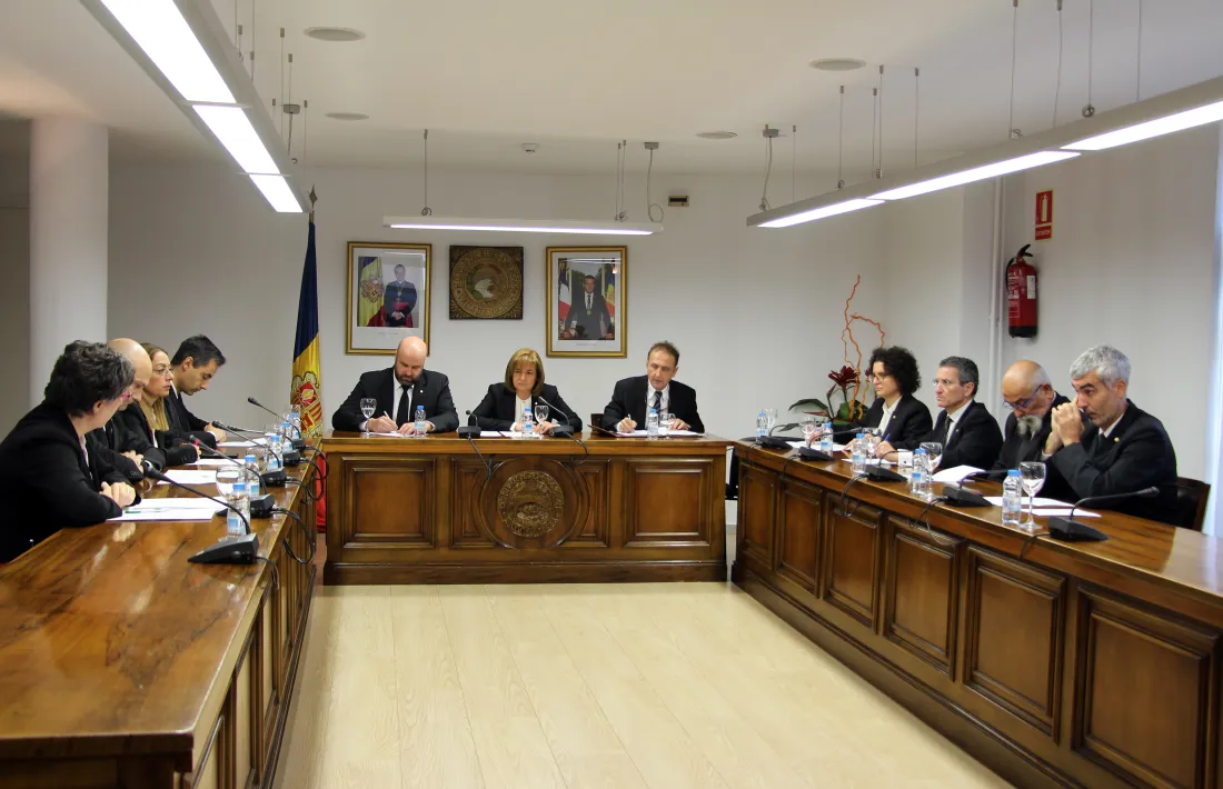 Un consell de Comú d’Escaldes-Engordany anterior.