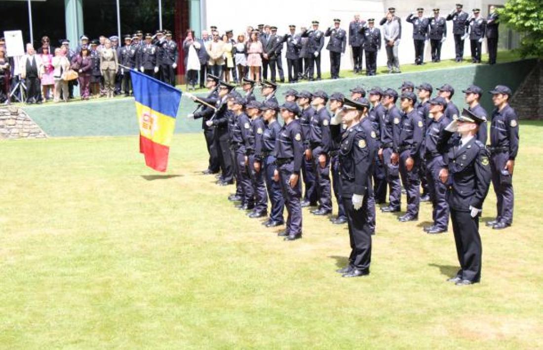 Andorra disposa de 515 policies, bombers i agents penitenciaris