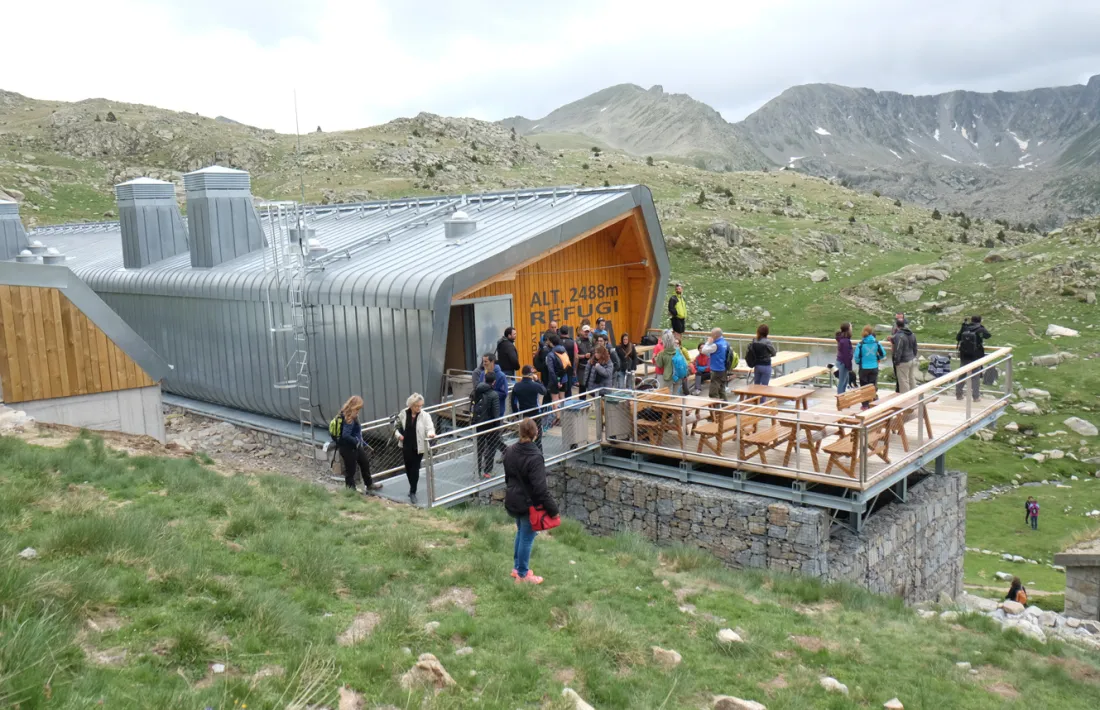 ANA/ El refugi de l'Illa, a la vall del Madriu, és un dels inclosos en el projecte Entrepyr II.