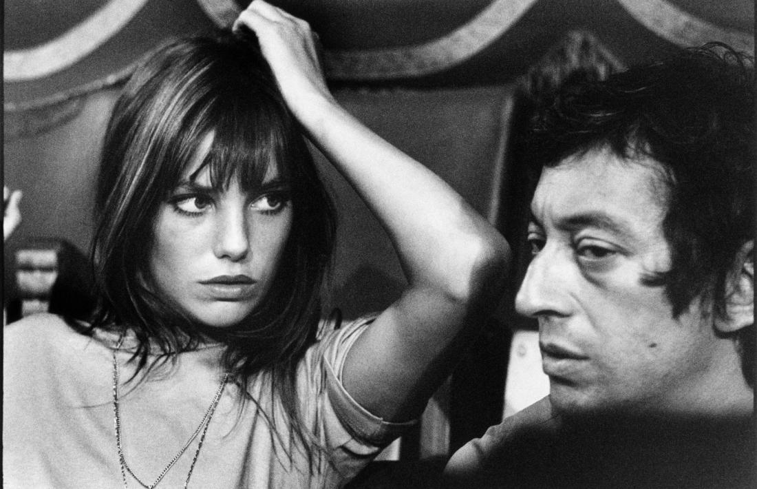 [La britànica, amb Serge Gainsbourg: van conviure entre el 1968 i finals dels 70.]