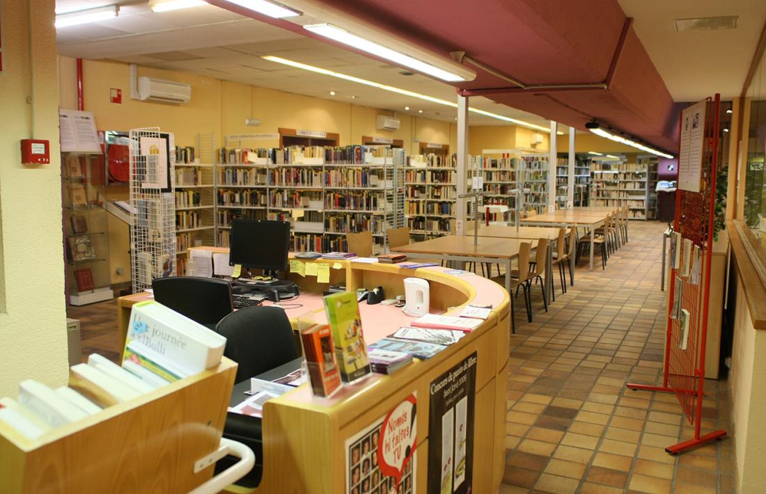 La biblioteca comunal d'Encamp.