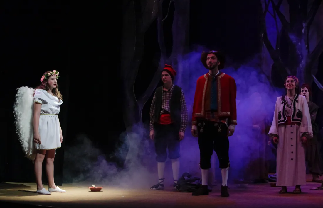 El moment culminant dels Pastorets: el Naixement del Nen Jesús. Totes les fotografies d'aquest reportatge gràfic són de l'edició del 2017.