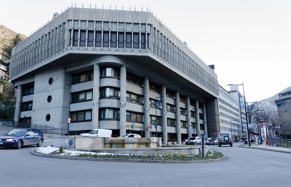 L'edifici administratiu del Govern.