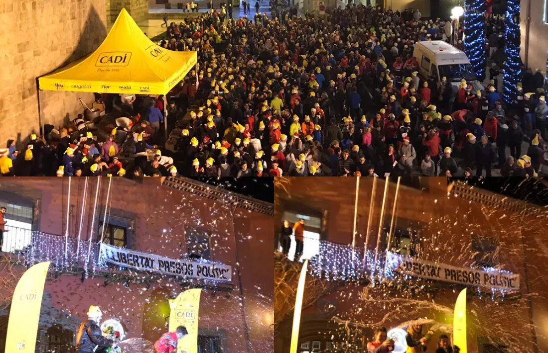 Més de 2.000 persones van gaudir de la Sant Silvestre de la Seu d’Urgell.