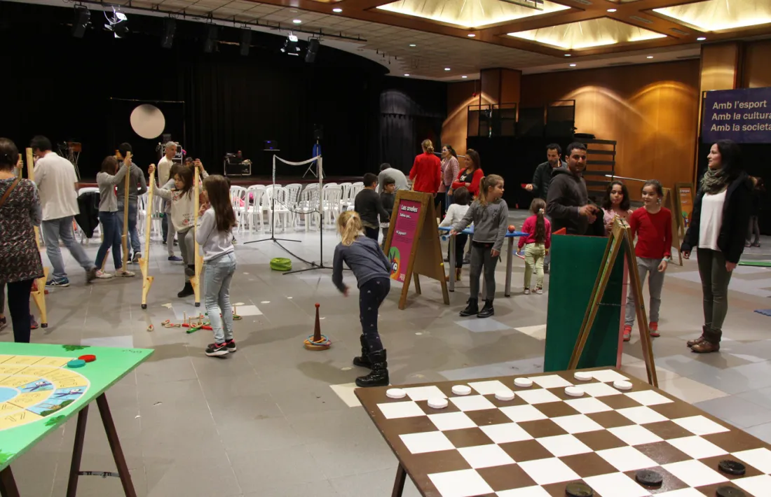 Algunes de les activitats que s'han fet a Encamp durant el Saló de la infància i la joventut.