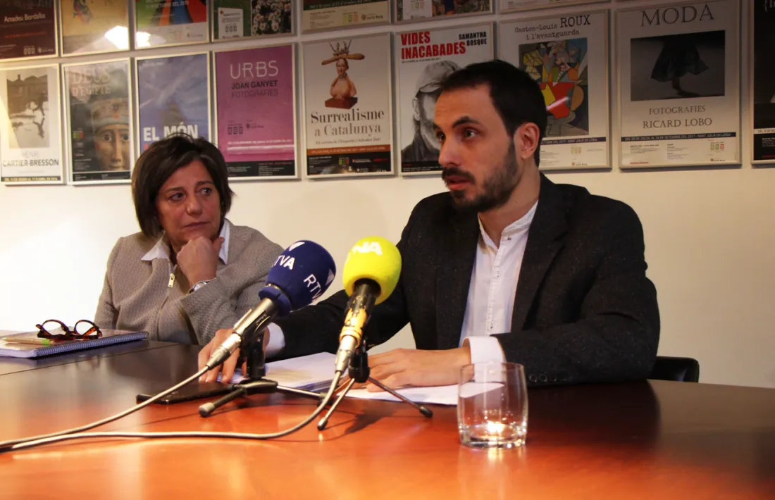 El sociòleg Albert Gomà, durant la presentació del seu treball aquest dijous.