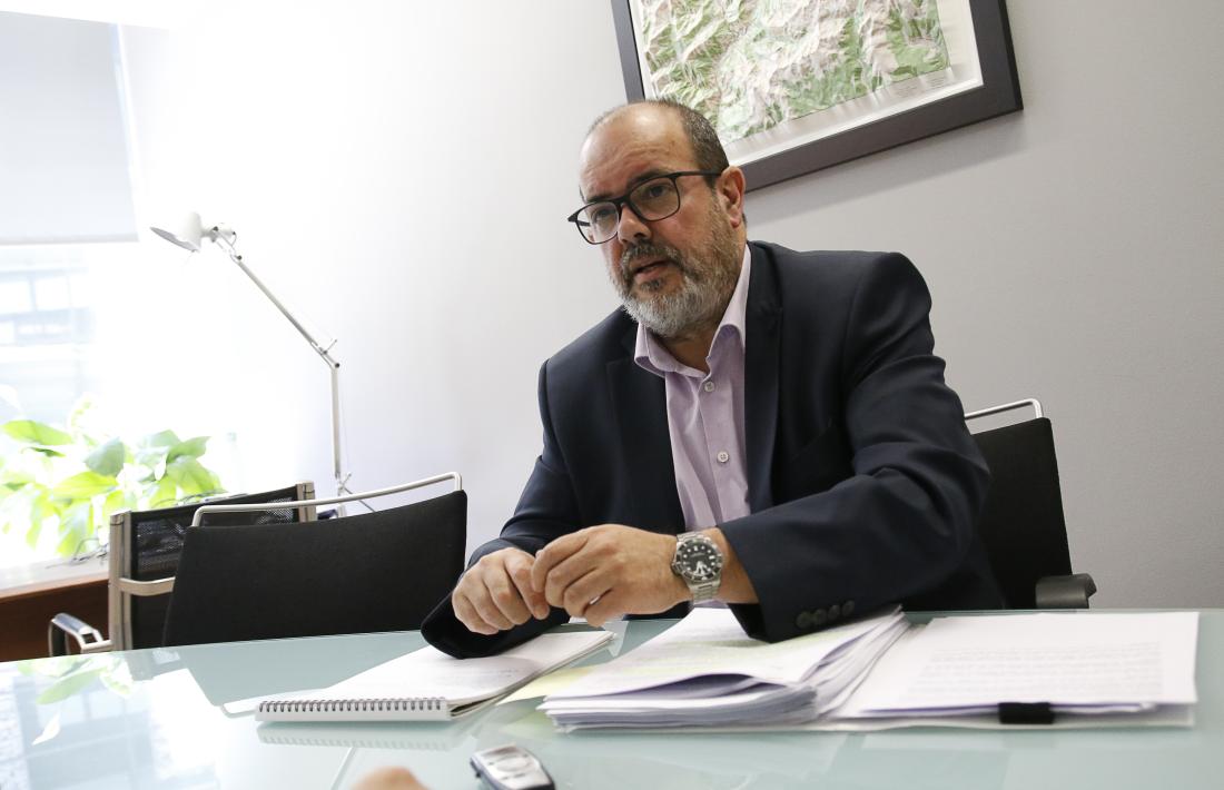 Joan Crespo és el director de l’Agència de Protecció de Dades d’Andorra (APDA). 