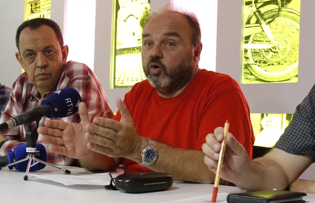 El secretari general de la Unió Sindical d’Andorra, Gabriel Ubach.