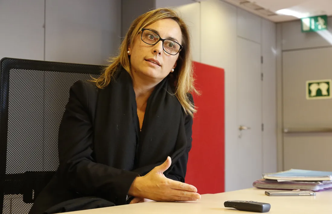 La defensora de l’afiliat de la CASS, Carme Moles. 