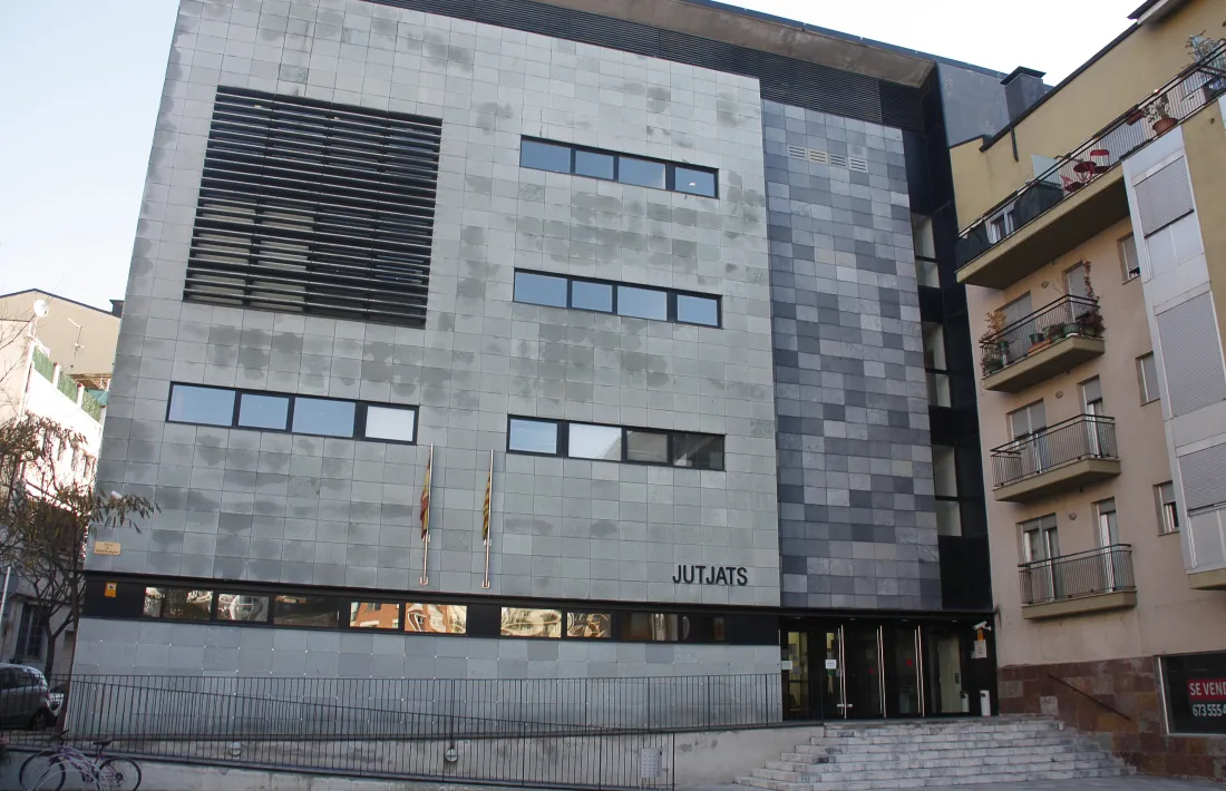Els jutjats de la Seu d’Urgell.