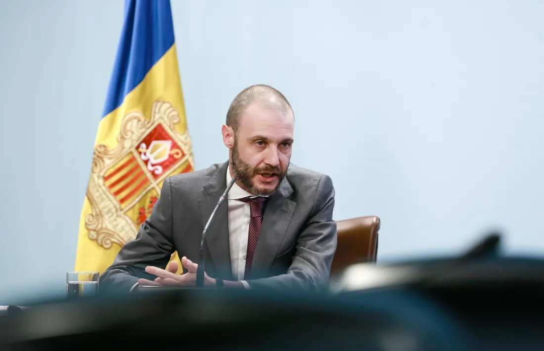 El secretari general del Govern, Jordi Casadevall, ahir.