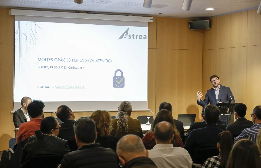 La jornada va comptar amb ponents experts que van parlar de la transformació digital. 