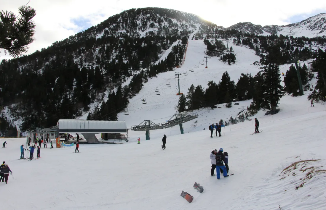 Imatge de l'estació d'Ordino Arcalís.