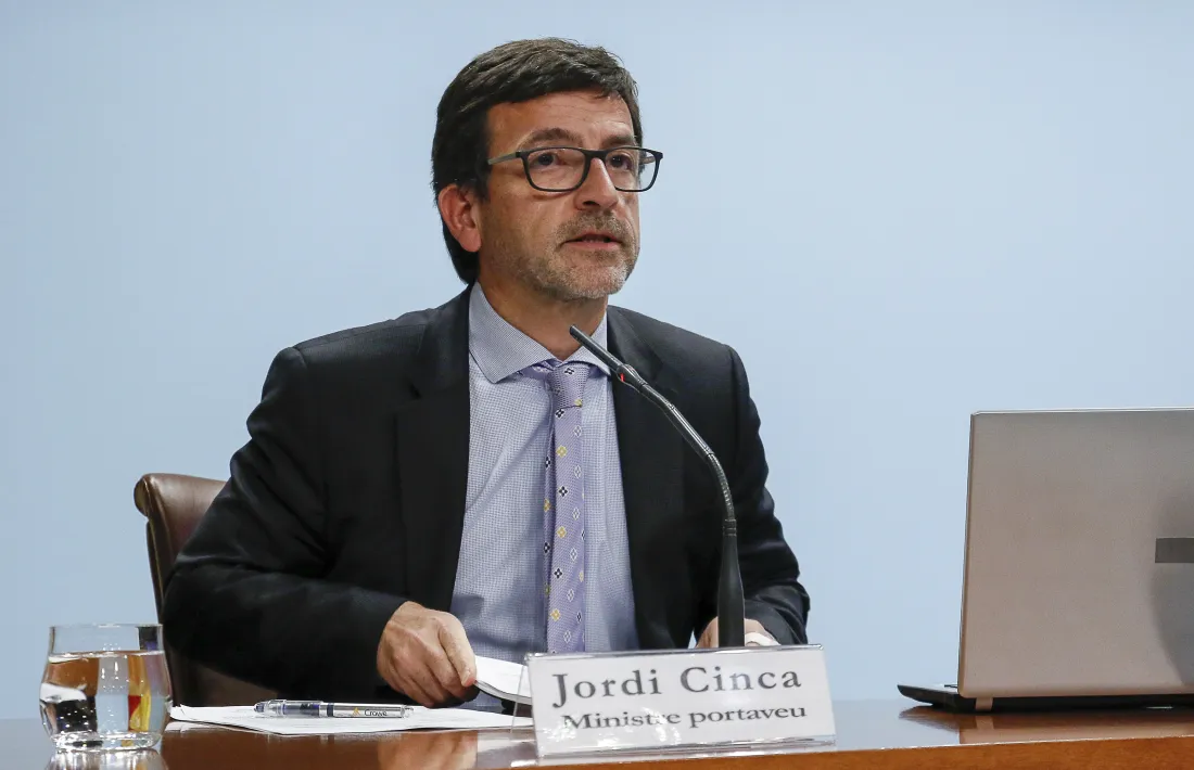El ministre de Finances, Jordi Cinca.