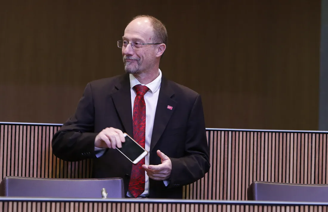 El conseller general Víctor Naudi.