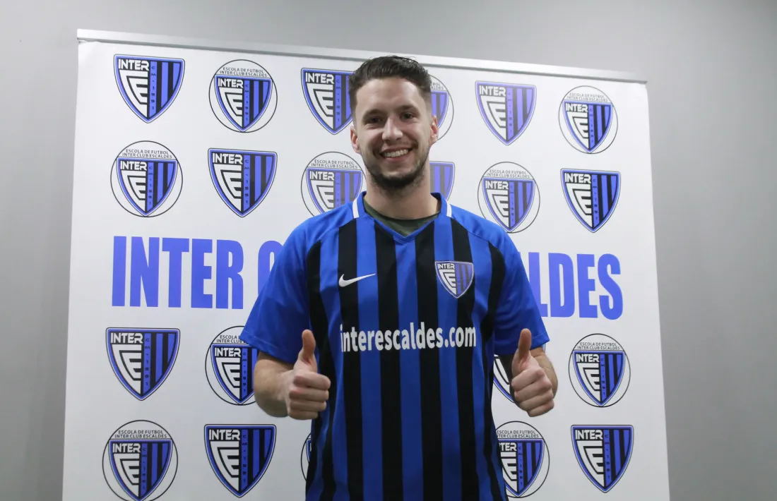 Lucas Maciel, a l’Inter Escaldes