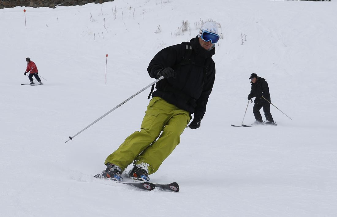 Esquiadors a les pistes del Principat.