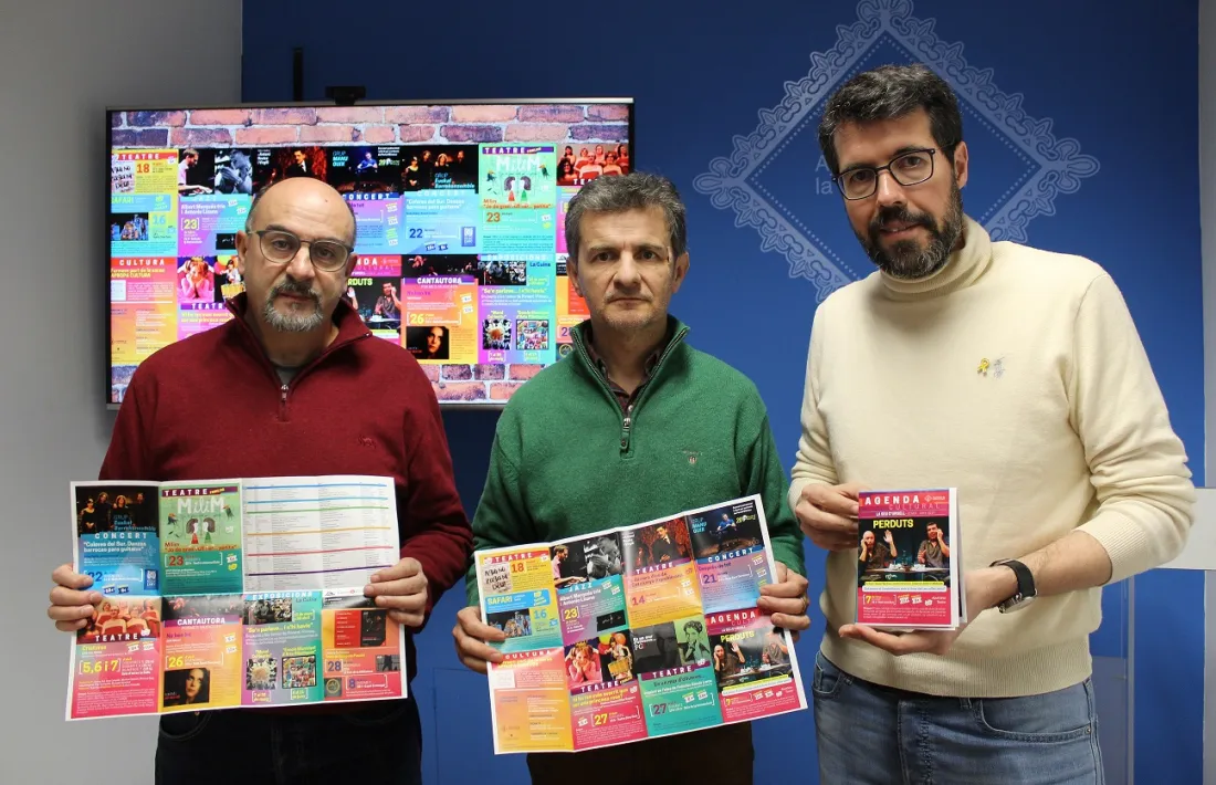 La presentació de l’Agenda Cultural Gener-Juny de la Seu d’Urgell.