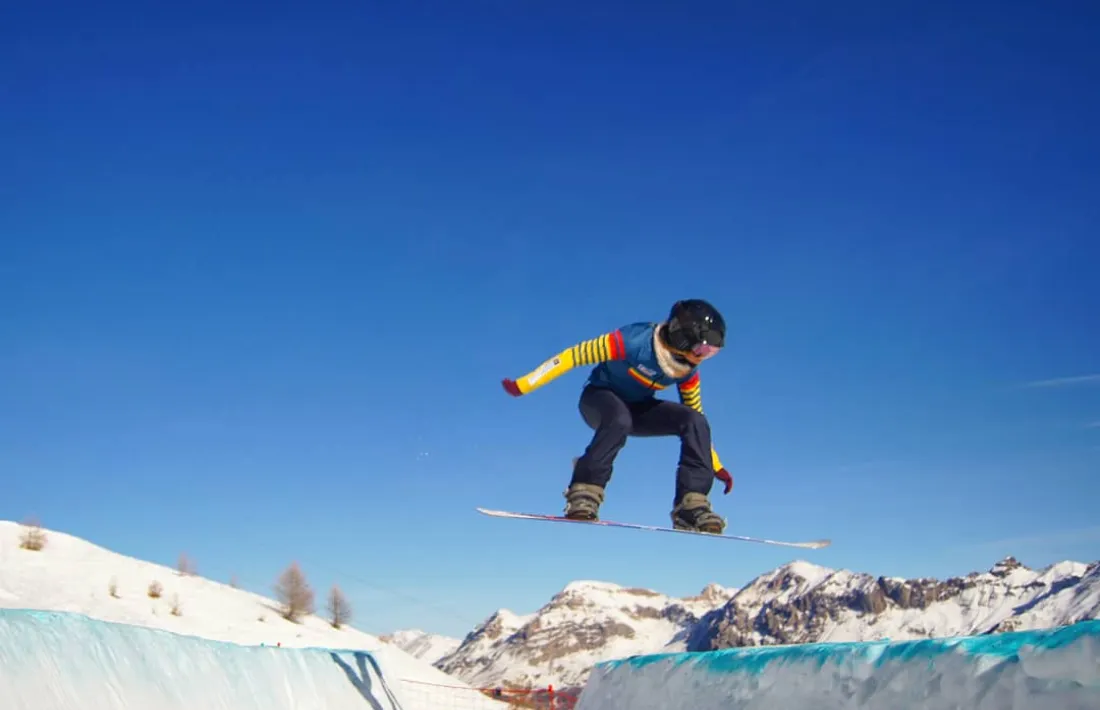  Maeva Estévez assoleix  el 12è lloc a Val Thorens