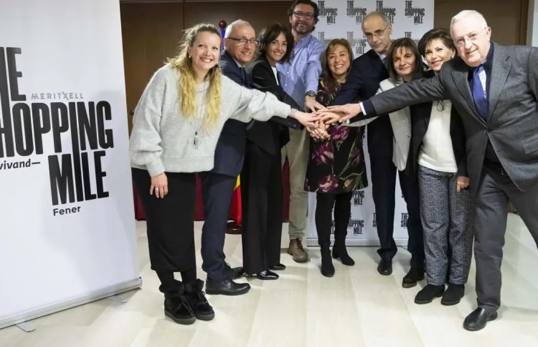 Els promotors de ‘The Shopping Mile’, que vol integrar sota una mateixa imatge l’eix comercial central, celebren la iniciativa. 