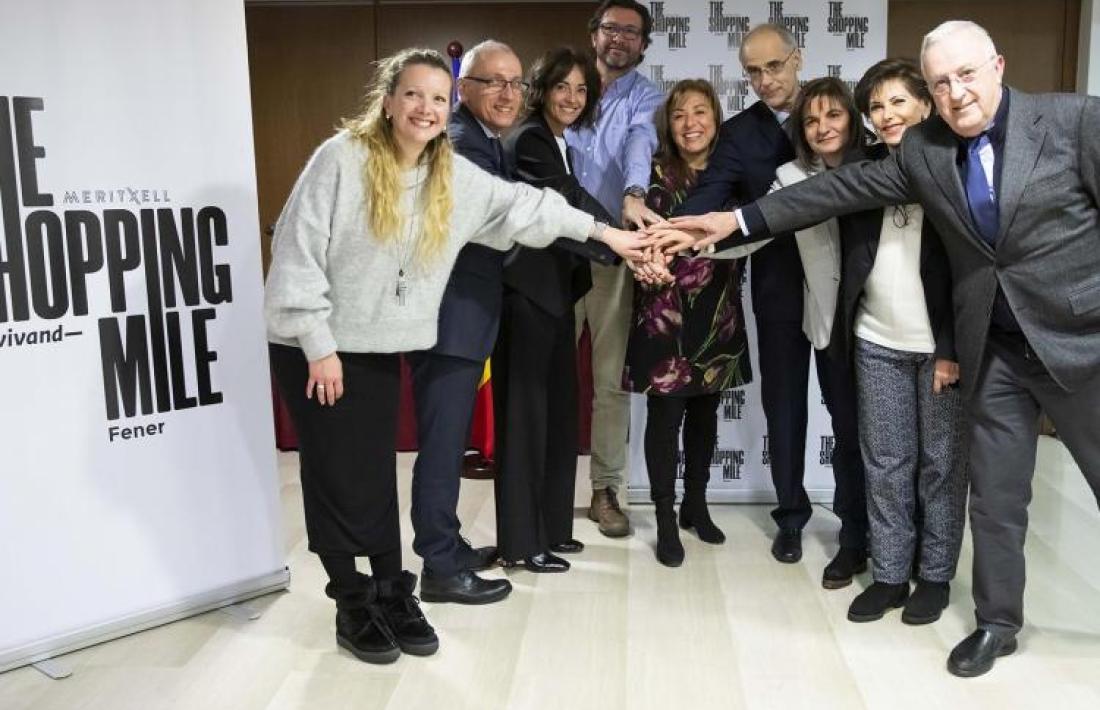 Els promotors de ‘The Shopping Mile’, que vol integrar sota una mateixa imatge l’eix comercial central, celebren la iniciativa. 