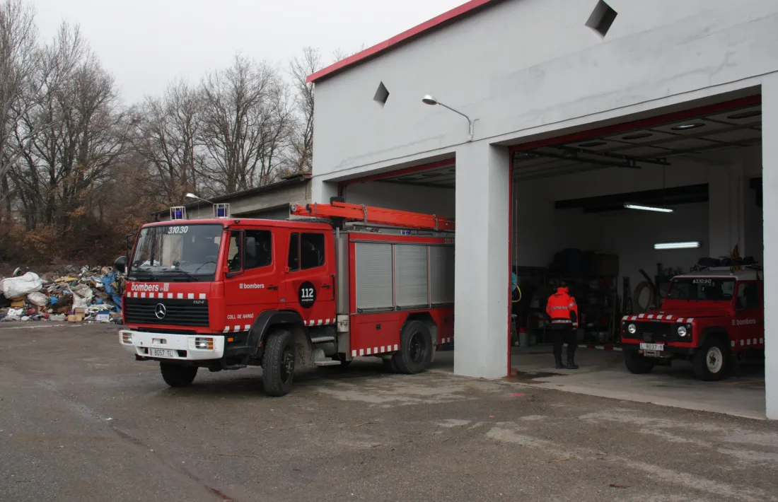 La caserna de bombers de Coll de Nargó.
