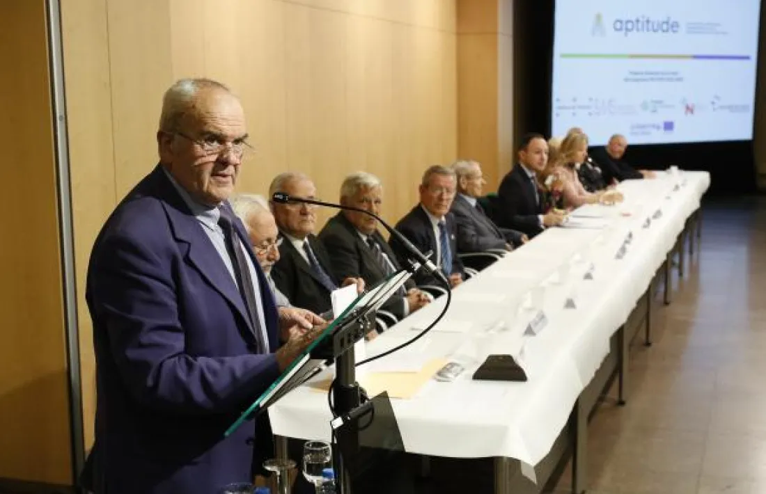 El president de la Federació d'Associacions de la Gent Gran, Simó Duró.