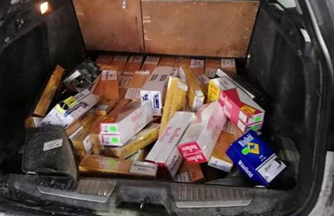 Tabac incautat a la Farga de Moles.