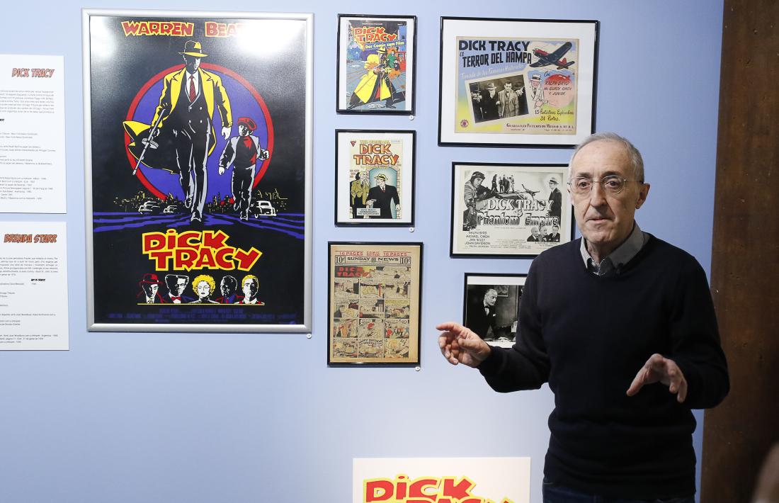 El col·leccionista Pep Benavent ha reunit prop de 50.000 peces entre cartells, programes de mà, còmics, llibres i pel·lícules: al Museu del Tabac n’exposa fins al 21 d’abril prop de tres centenars amb els personatges de la Marvel com a fil conductor.