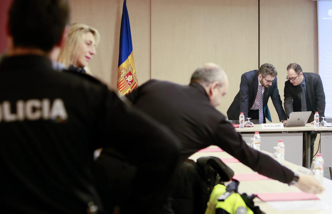 ANA/ Reunió de la comissió de seguiment del Programa d'Educació Viària.