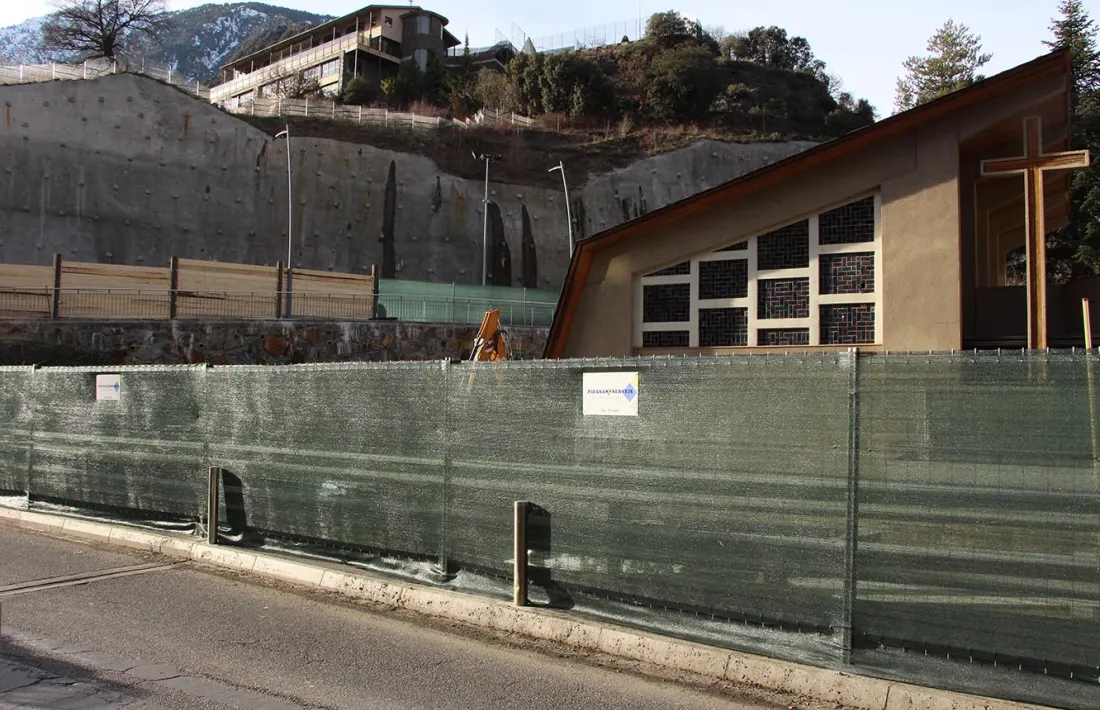 Les obres del tanatori.