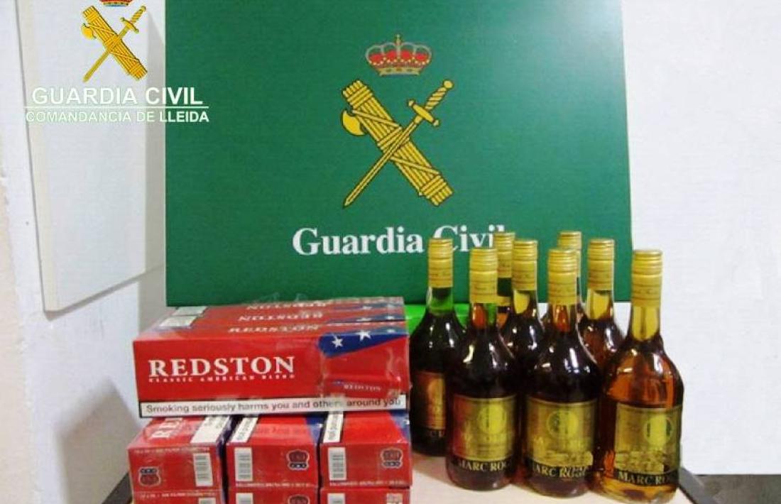 La mercaderia intervinguda en l'operació.